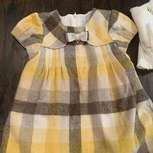 Mayoral sweater and wool dress